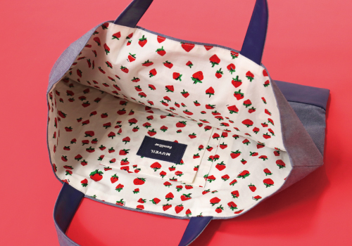 ファミリアとアパレルブランド「MUVEIL（ミュベール）」の「限定コラボ