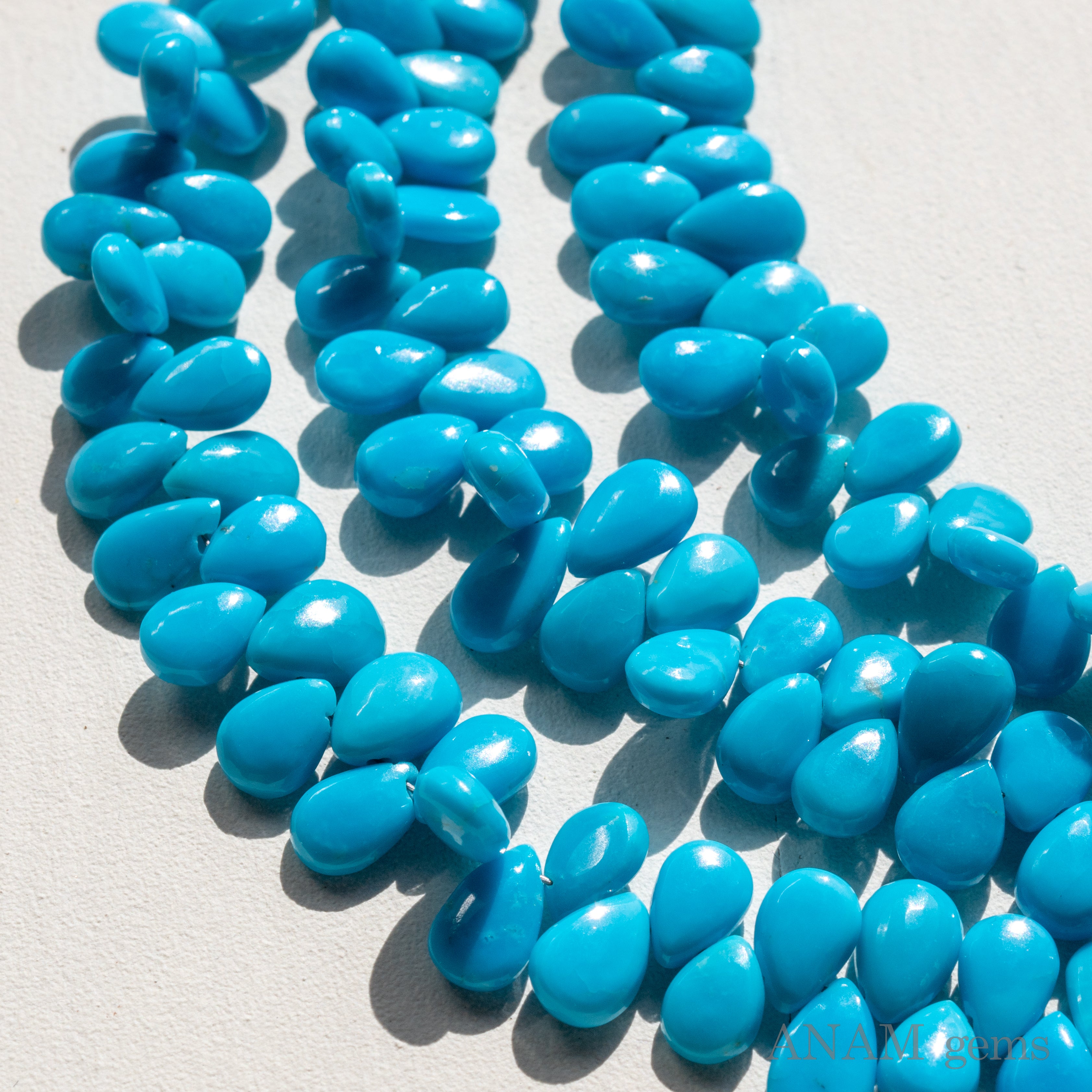 最高品質カラー】 スリーピングビューティー ターコイズ スムース ペア