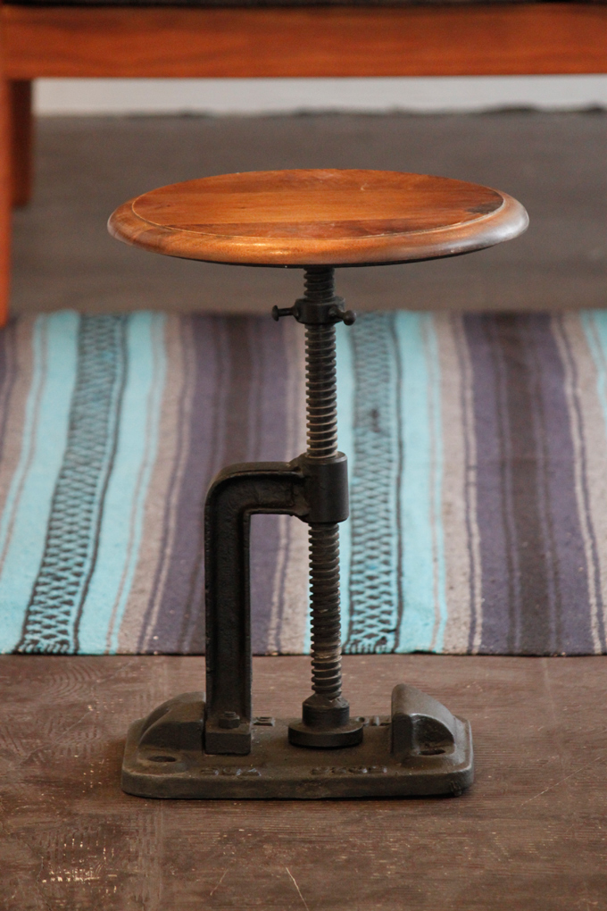 インダストリアルスツール04 椅子 木製 アイアン おしゃれ