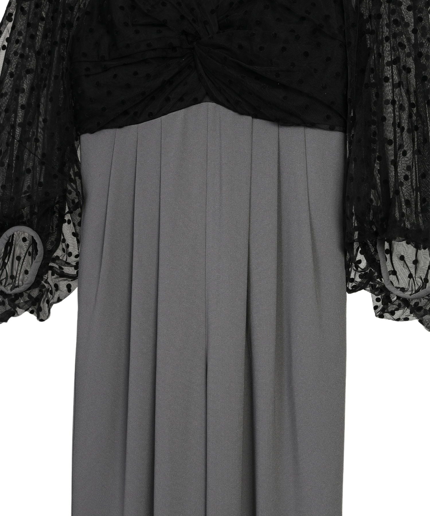 flocky dot pants dress | ANDRESD