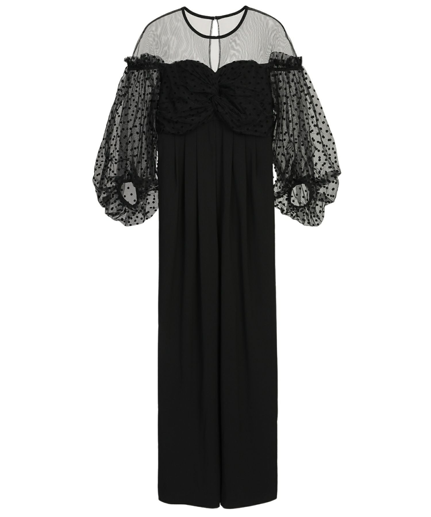 flocky dot pants dress | ANDRESD