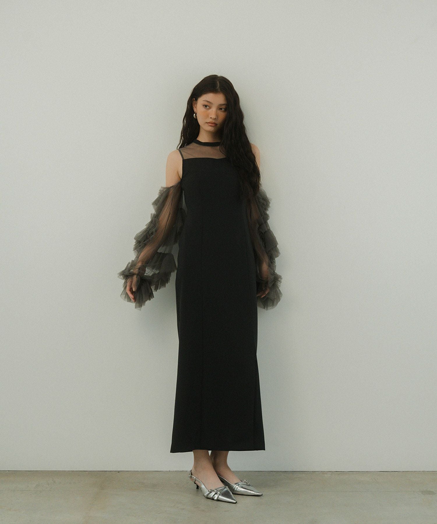 detached sleeve dress | ANDRESD