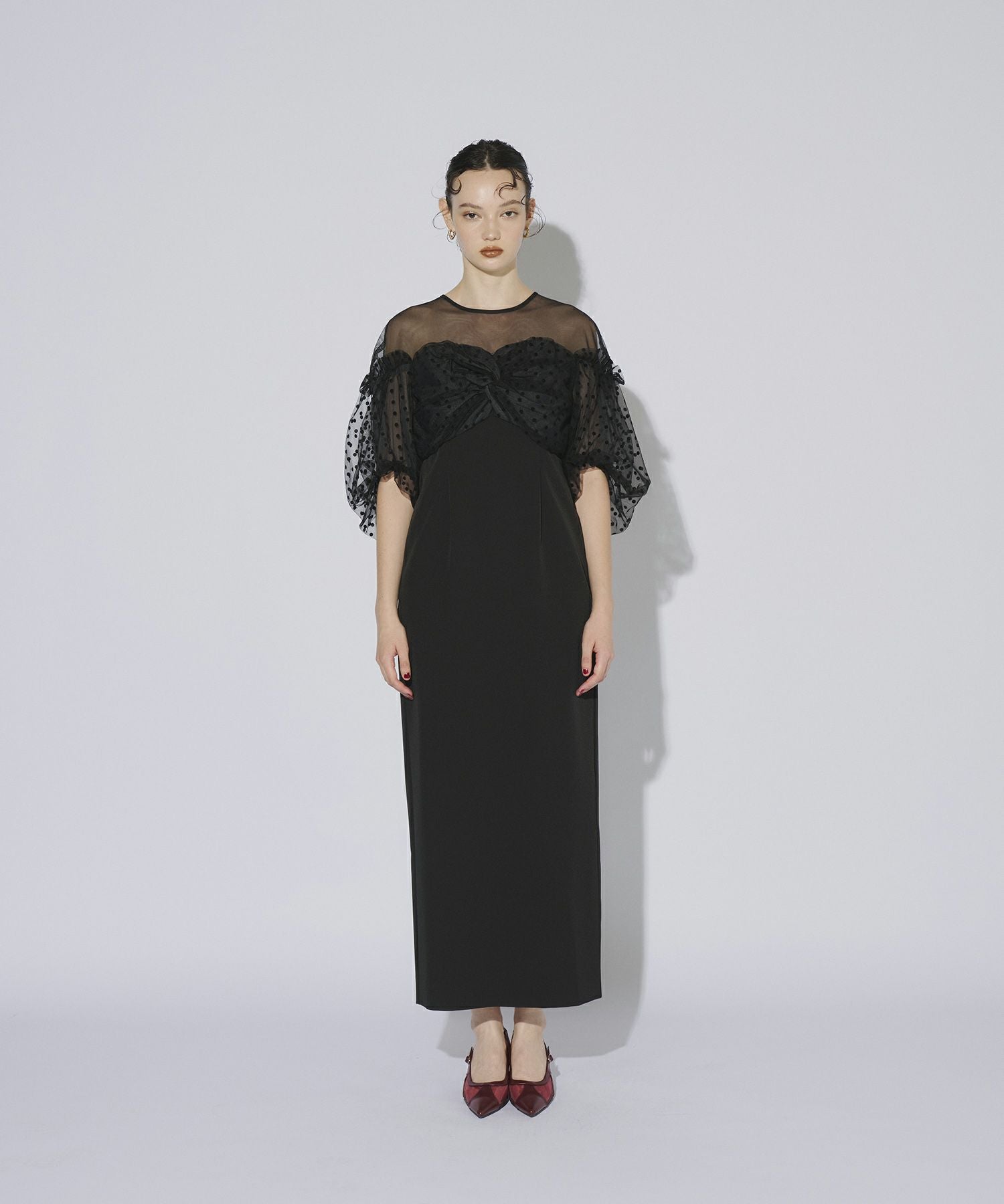 flocky dot one piece | ANDRESD