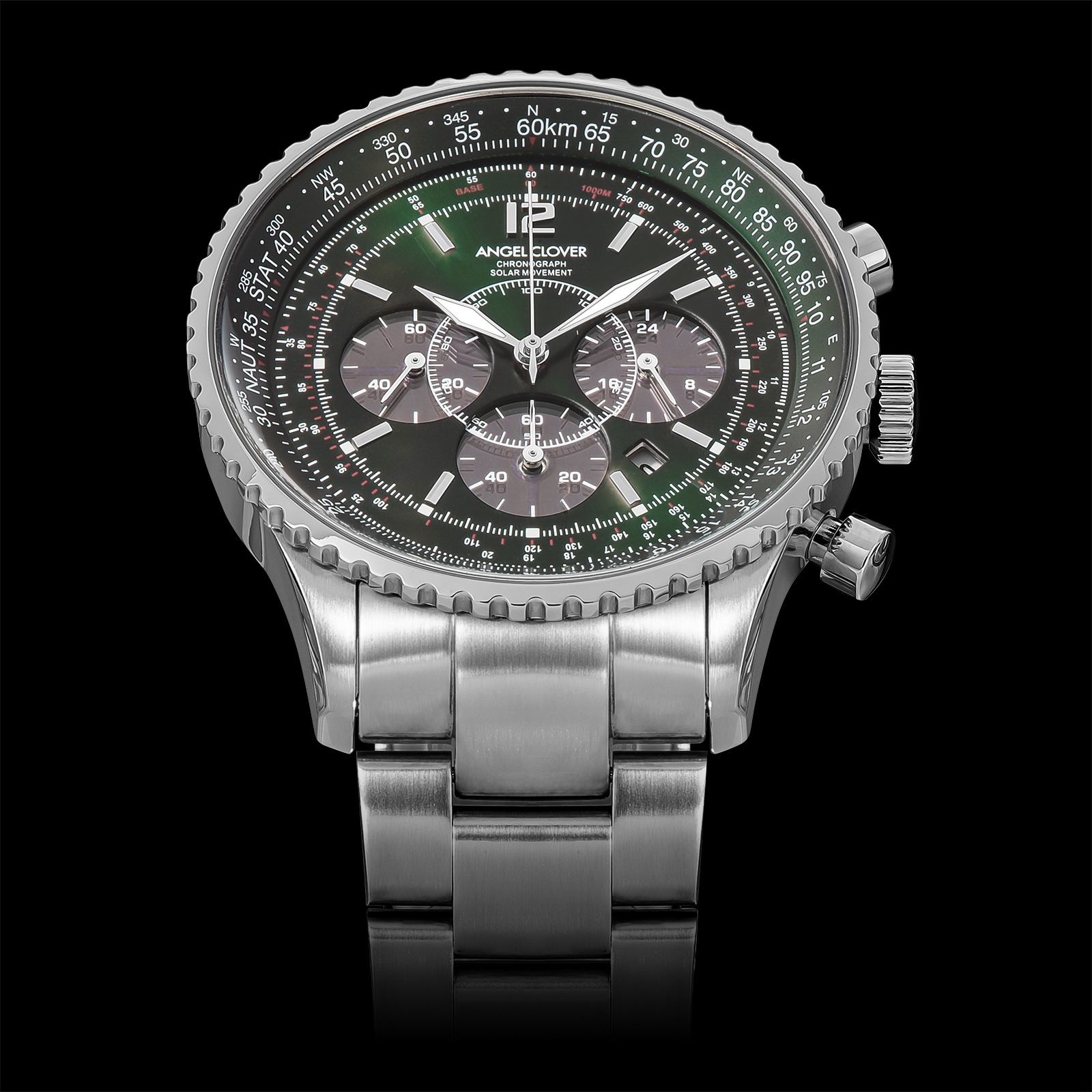 TIME CRAFT SOLAR｜BLACK&GREEN | エンジェルクローバー | Angel Clover