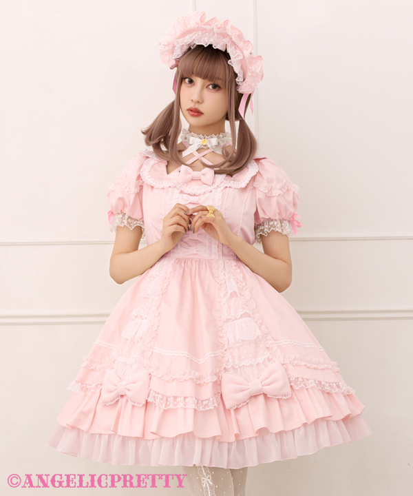 Angelic pretty milkyポニーバッグ ピンクxブラウン 2023 Spring