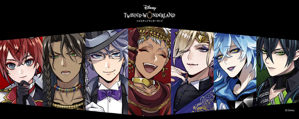 ツイステ」リドル、レオナ、アズールら寮長の新ビジュアル公開！Zoff