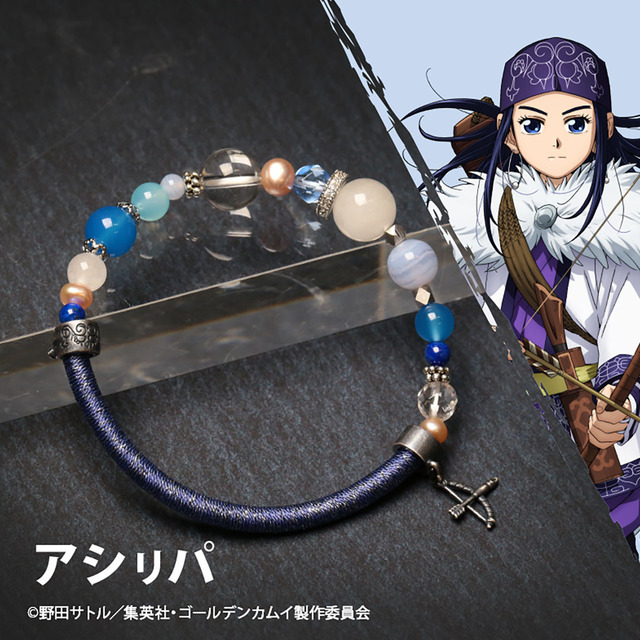 ゴールデンカムイ」杉元、アシリパ、白石、尾形たちをアクセサリーで