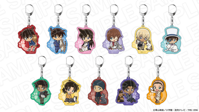 名探偵コナン」安室透、赤井秀一、怪盗キッドがネコと仲良く戯れる