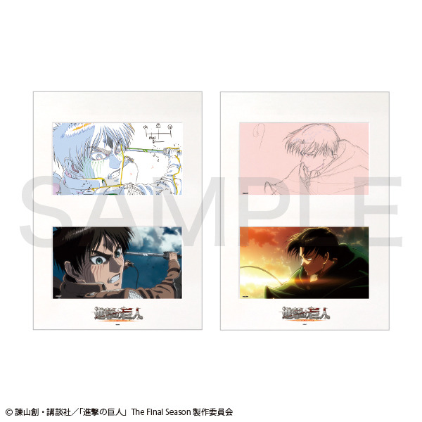 進撃の巨人 浅野恭司 原画展 描き下ろし缶バッジセット 【公式通販】