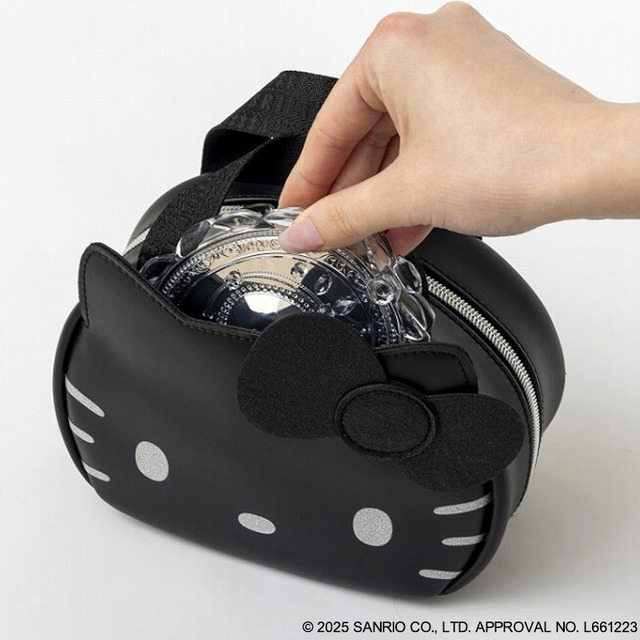 ハローキティ」が“ズボラコスメポーチ”に♪ ササッとお直しミラー