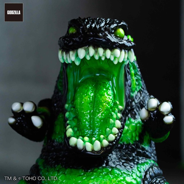 ものすごい迫力…!! ゴジラやヘドラのアートソフビ6作品が登場