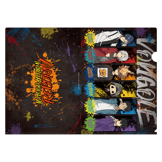 家庭教師ヒットマンREBORN!】 A4クリアファイル（ボンゴレ＋ヴァリアー