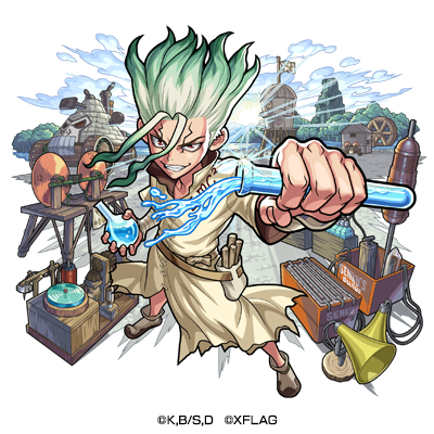 モンスト、Dr.STONEとコラボ！キャラ＆クエスト、声優サイン色紙