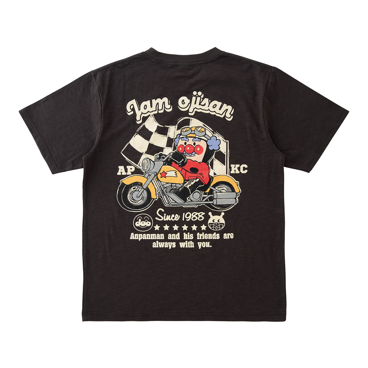 ジャムおじさんバイクTシャツ大人｜アイテム｜アンパンマンキッズ