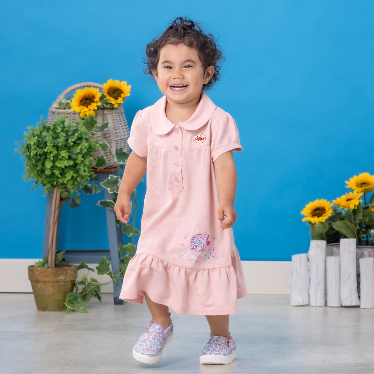 カノコポロ刺繍ワンピース ｜アイテム｜アンパンマンキッズ