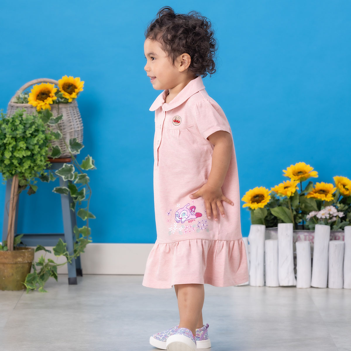 カノコポロ刺繍ワンピース ｜アイテム｜アンパンマンキッズ