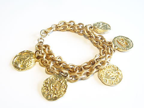 シャネルチャームブレスレット（ヴィンテージ、1960年代）