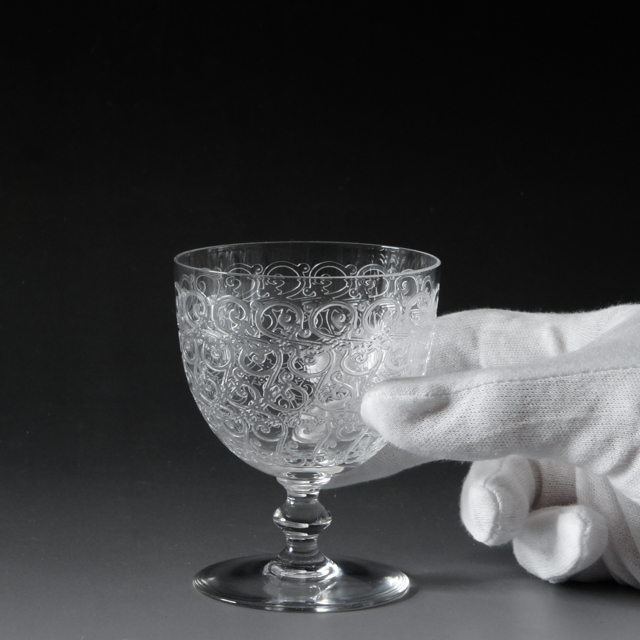 オールドバカラ「ローハン ROHAN ワイングラス（小）H 8.5