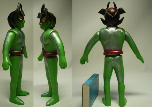 タカトク☆デビルマン☆1970年代の希少ソフビフィギュア☆約15cm