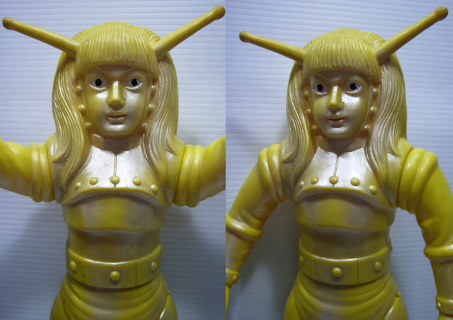 美品☆ブルマァク マグマ大使 ソフビ人形 大型 37．3cm 275g