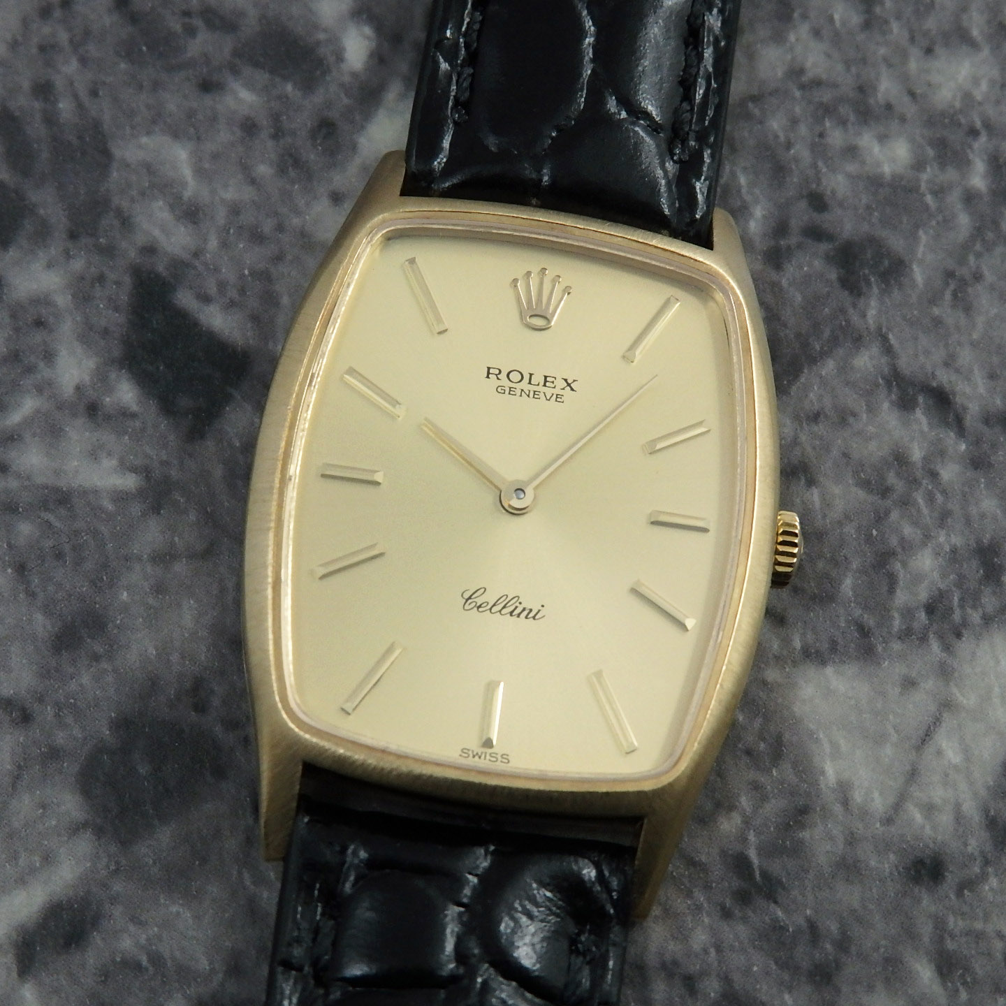 ROLEX チェリーニ 3807 YG シャンパン ダイアル アンティーク