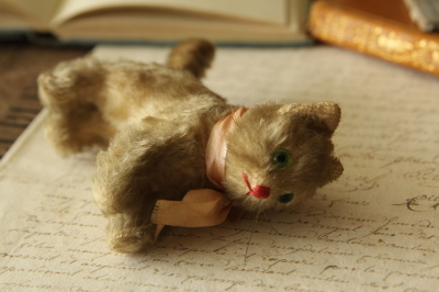 アンティークベア HERMANN ネコ ぬいぐるみ ヘルマン ドイツ 20180515