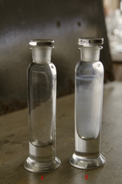 アンティークガラス瓶 イギリス 実験道具 標本瓶 【Antiques Truffle