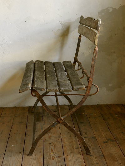 アンティークガーデンベンチ フランス 【Antiques Truffle 京都 鹿ケ谷】