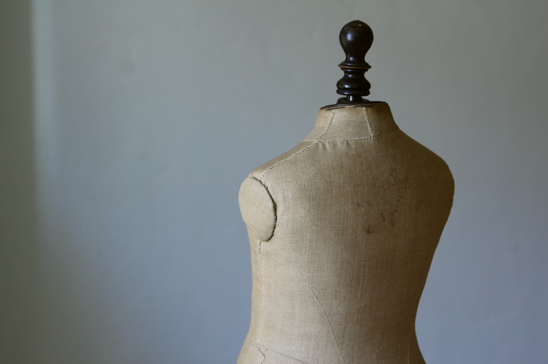 アンティークトルソーマネキンボディ フランス 子供用 少女 【Antiques