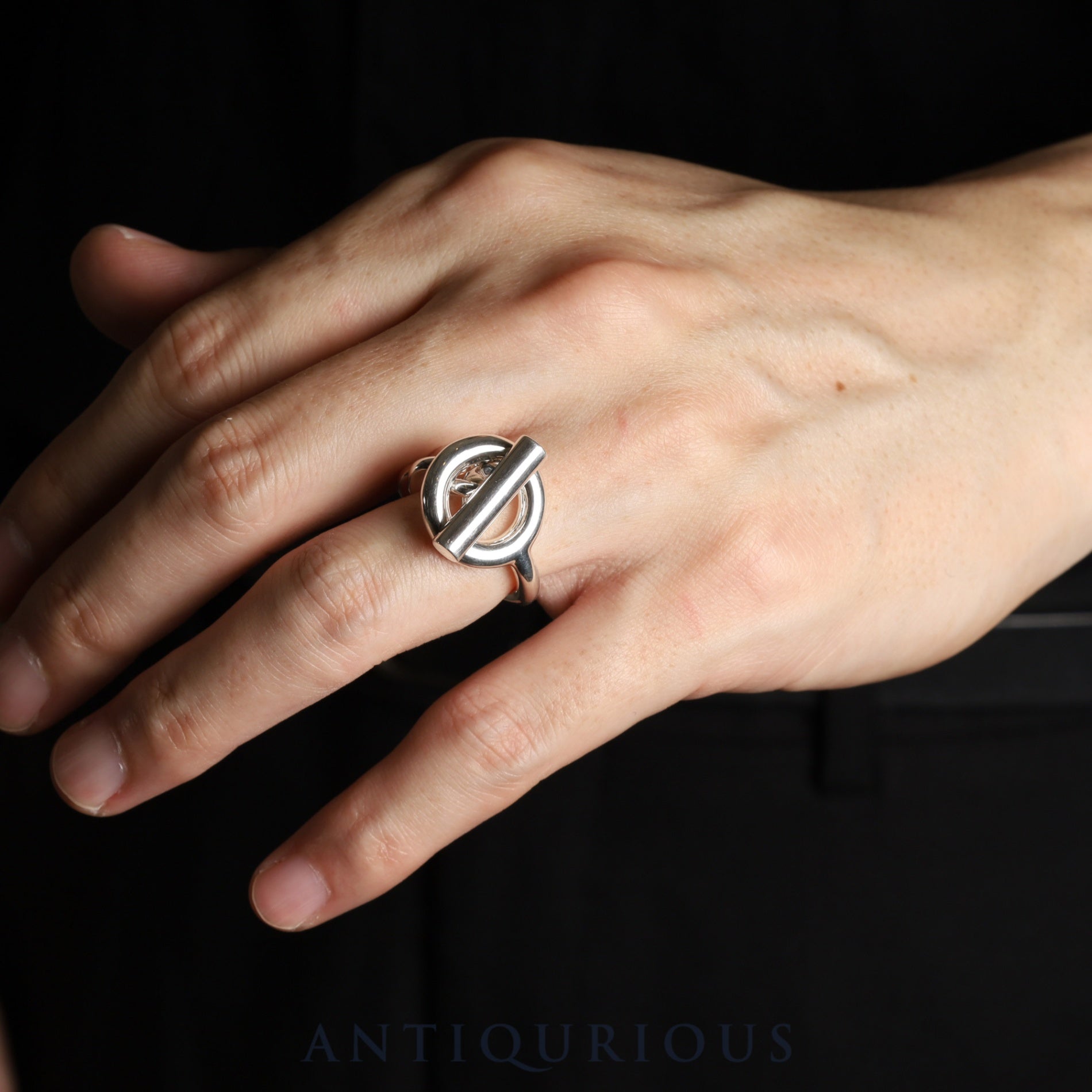 エルメス リング クロワゼット スターリングシルバー #53 24年刻