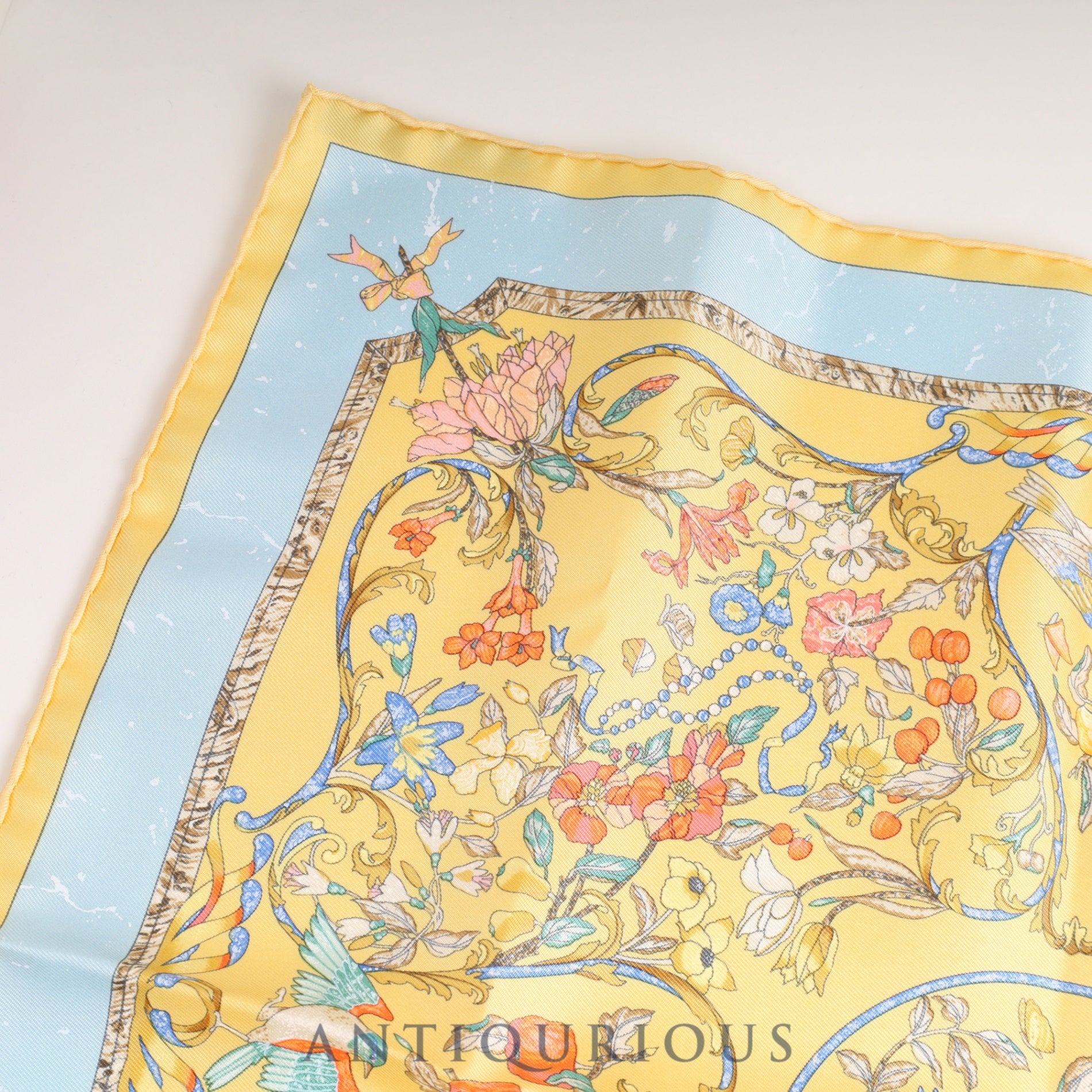 エルメス スカーフ カレ45 PIERRES d' ORIENT et d' OCCIDENT 東洋の石