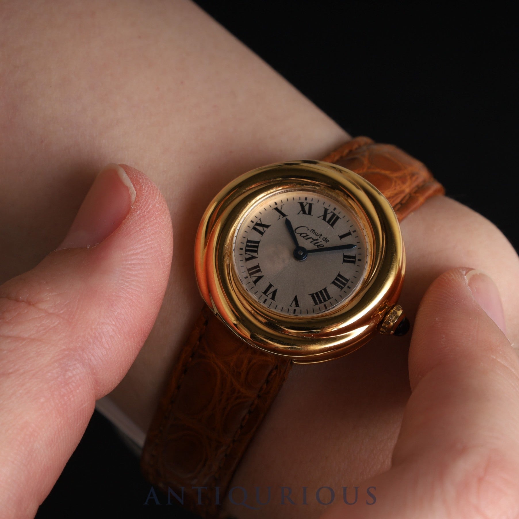 カルティエ マストトリニティ W1010644 / 2735 クォーツ Cal.157 SV925