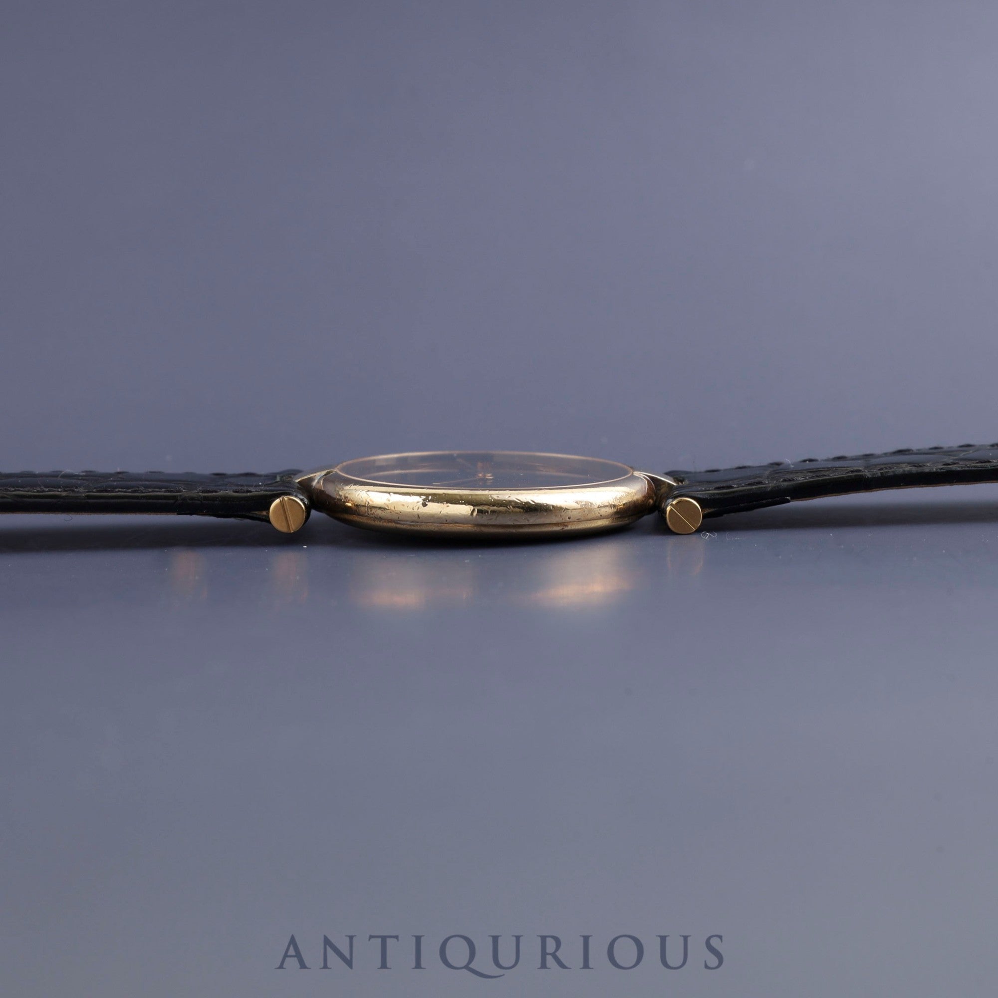 カルティエ マスト ヴァンドーム ヴェルメイユ ヴィンテージ 純正革