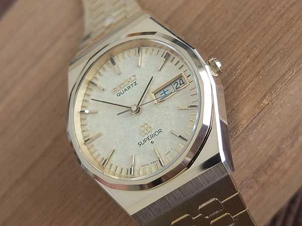 JA-1280| セイコー 美品 スーペリア ツインクォーツ 9983-7000 BOX付 SEIKO