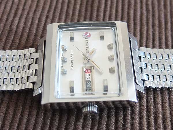 HA-6485| ラドー マンハッタン オートマチック 自動巻 デイデイト RADO