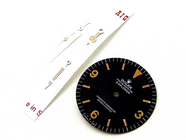 ロレックス エクスプローラー Ref.1016 文字盤&針セット | アンティー