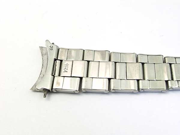 ロレックス SSリベットブレス 7205-60 飛出王冠フルコマ 19mm | アン