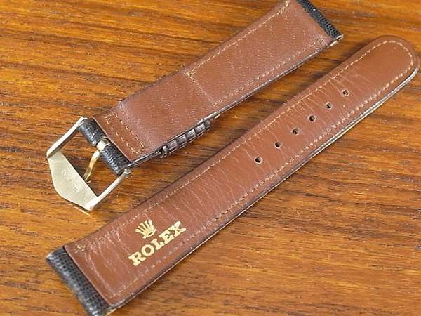 ロレックス 稀少 アンティーク USA尾錠 GF 16mm 革ベルト付 | アン