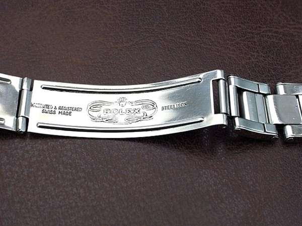 ロレックス SS 3連リベットブレス 19mm Ref.7205 フラッシュフィット60
