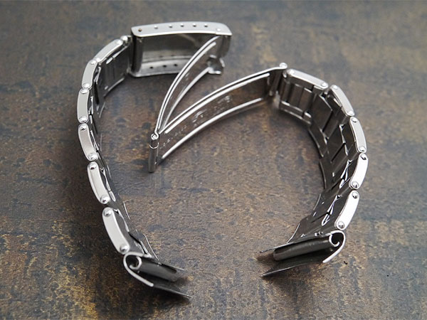 ロレックス 3連 リベットブレス 19mm ノーマル王冠タイプ Ref.7205 FF