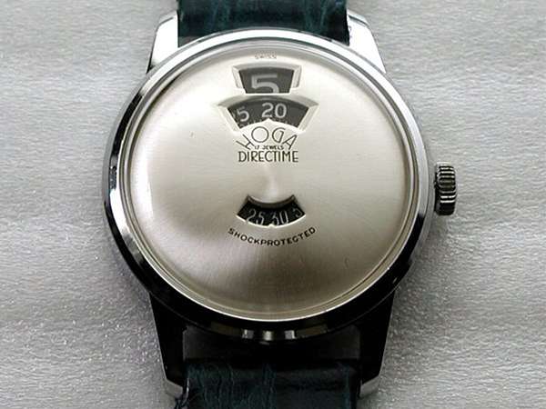 ホガ HOGA 手巻き デジタル表示 ジャンピングアワー 美品 精度良好