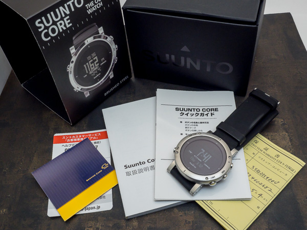 SUUNTO Core Brushed Steel スント コア ブラッシュドスティール リス