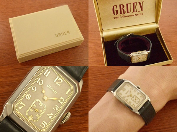 グリュエン GRUEN QUADRON クアドロン 14KWGF オクタゴンケース