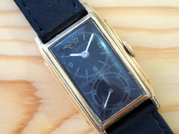 ハミルトン ドクターズウォッチ セクロン レクタンギュラー Cal.980A