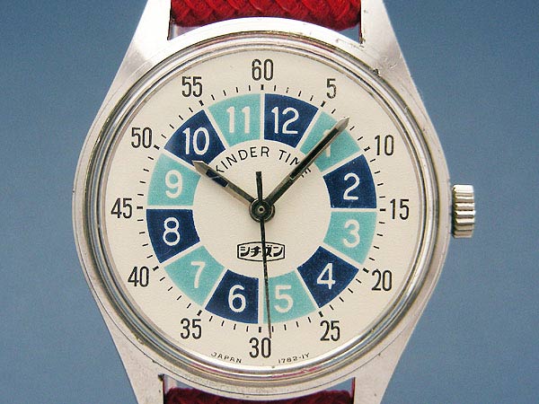 シチズン キンダータイム KINDER・TIME ホワイト×ブルーダイアル