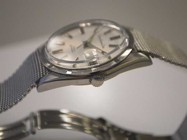 シチズン ホーマーデイト 未使用 エンジンターンドベゼル 手巻き