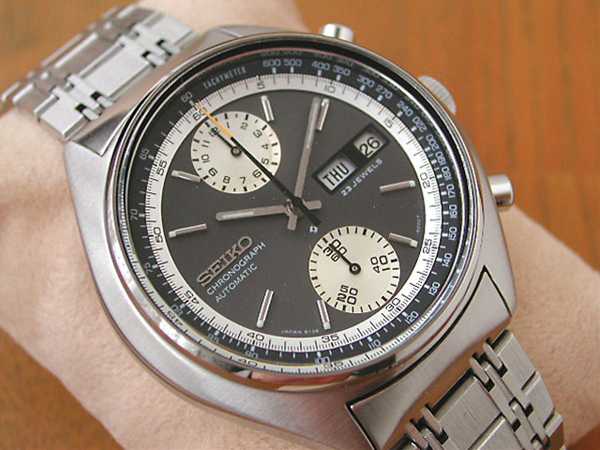 セイコー SEIKO 70年代 二つ目 自動巻きクロノクロノグラフ 6138-8000
