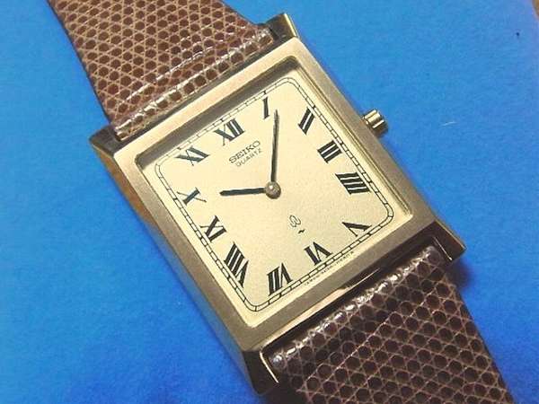 セイコー シャリオ 角形 ローマ数字 手巻き | アンティーウオッチマン
