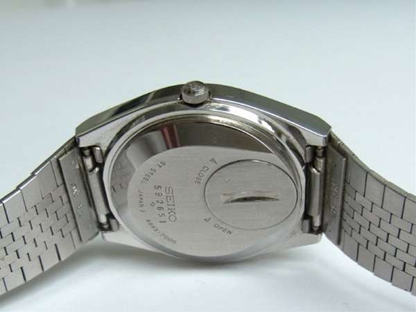 セイコー グランドクオーツ 珍しい10角モデル Ref:4843-7000 SEIKO