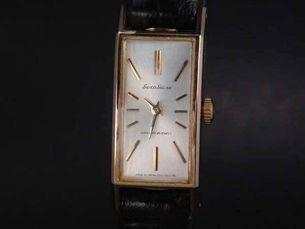 セイコー 未使用 ソーラー 手巻き レディース21石 | アンティー